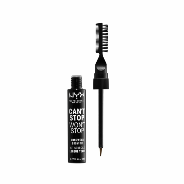 NYX Professional Makeup - Can't Stop Won't Stop Longwear Brow Ink Kit 